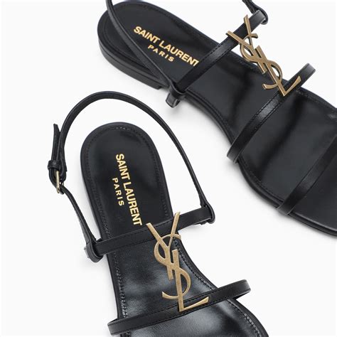 ysl sandals gladiator sandals|ysl flat sandals women.